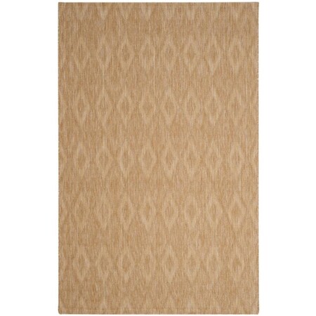 Safavieh 2 ft. 3 in. x 14 ft. Courtyard Rectangle Power-Loomed Rug Natural CY8522-03011-214